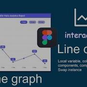 Figma Line Chart Data Visualization Chart UI Components Chart UI Kit