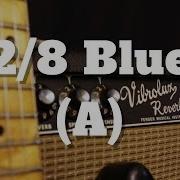 12 8 Blues Backing Track In A