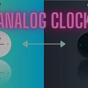 Analog Clock Using JavaScript Web Development Project Project 6 Begginer