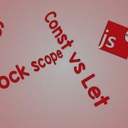 ES6 Part 01 ES6 Features Block Scope Let Vs Const JavaScript Standards
