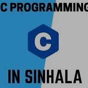 C Programming In Sinhala User Input Operators String Tutorial2