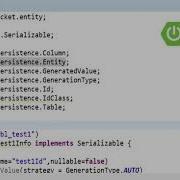 Workshop Springboot Create Entity Class