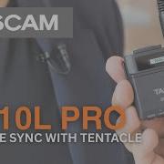 DR 10L Pro Как заблокировать синхронизацию таймкода с помощью Tentacle