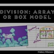 Division Array Or Box Model Video