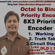 Octal To Binary Priority Encoder 8 To 3 Priority Encoder Priority Encoder