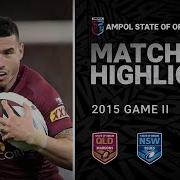 NRL Highlights QLD Maroons V NSW Blues Match Highlights Game II 2015 State Of Origin NRL