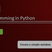 How To Create A Simple Window In Python Python GUI Programming Using Tkinter Tutorial 1