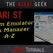 Atari ST STEEM Emulator Disk Management A Z