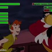 Peter Pan 1953 Final Battle With Healhbars