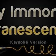 Evanescence My Immortal Karaoke Version