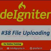 38 File Uploading In Codeigniter 4