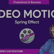 Screenflow 8 Video Motion Spring Animation Effect Overshoot Bounce