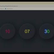 Amazing Working Digital Clock Using Html CSS SVG Javascript Simple Javascript Project Viralvideo