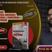 PRINCIPLES OF EXPERIMENTAL DESIGN MANIPULATION CONTROL RANDOMIZATION LECTURE 15 BSC N