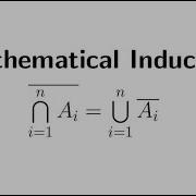 How To Prove By Induction Complement Of Intersection Is The Union Of Complements