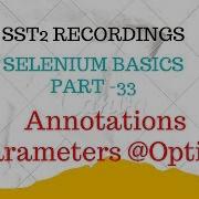 SST2 D25 TestNG 7 Annotations Parameters And Optional