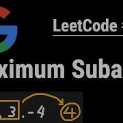Maximum Subarray LeetCode 53 With Python Programming