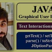 Java Text Interactions Graphical User Interface GetText SetText JOptionPane Parse Methods