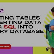 Creating Tables And Inserting Data Into SQL Library Database Part 2 Series Schema To SQL Interview