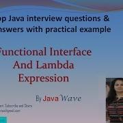 Functional Interface And Lambda Expression