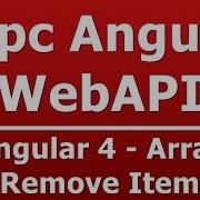 Angular 4 Array Remove Item