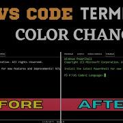 How To Change VS Code Terminal Color Customize The Color Of The Terminal Window Vscode