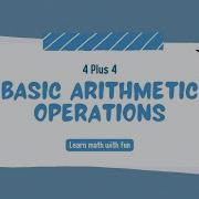 The Four Basic Arithmetic Operations