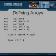 Assembly Language Training Part 8 1 Of 6 Aggregates Defining Arrays