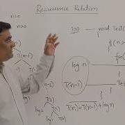 2 1 3 Recurrence Relation T N T N 1 Log N 3