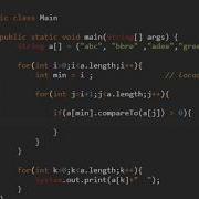 Sorting Strings Alphabetically Using CompareTo Method In Java JAVA Programs