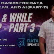 Python For Loop Tutorial 3 Nested For Loop While Loop With Coding Examples Python Basics 11