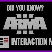 ACE3 Interaction Menu Arma3 Did You Know