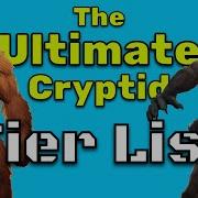 The Ultimate Cryptid Tier List