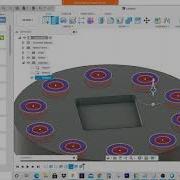 Fusion 360 CAM Tutorial Bolt Circles Counterbore Drilling And 2D Pocket