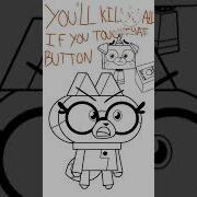 DON T TOUCH THAT BUTTON Unikitty Drawing Dr Fox Puppycorn