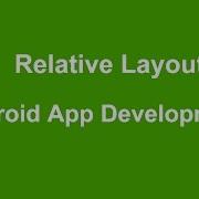 Android Relative Layout Example