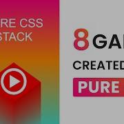 8 игр на чистом CSS которые вас удивят