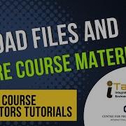ITaleem Tutorials How To Upload Files In ITaleem Share Course Materials Easily