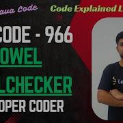 Vowel Spellchecker LeetCode 966 Java Code Developer Coder