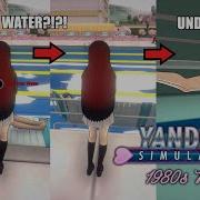 Week 5 Pushing Into The Pool Ritsuko Chikanari Yandere Simulator 1980s Mode