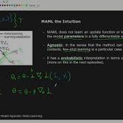 Few Shot Learning 2 4 MAML Model Agnostic Meta Learning