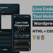 Live Code Editor Tool Website In Wordpress Html JS CSS Complete Wordpress Elementor Tutorial
