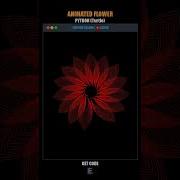 Animated Flower Tips Programación Python Turtle Code Inspiration Flower