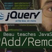JQuery Add And Remove DOM Elements Beau Teaches JavaScript