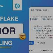 Snowflake On Error Copy Command Option Practical Approach