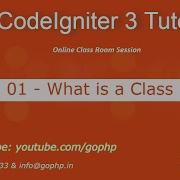 1 What Is A Class CodeIgniter 3 Tutorial