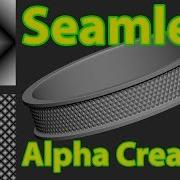 How To Create Seamless Alpha In Zbrush Photoshop Tips