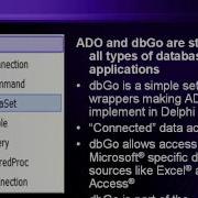 Database Access Methods In Delphi Delphi 101