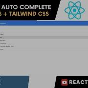 Creating A Search Auto Complete Component In React JS With Tailwind CSS