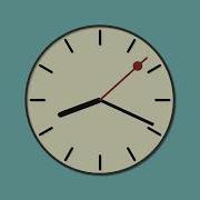 Time Moving Fast Retro Clock With Handles Spinning In Quick Motion 4K